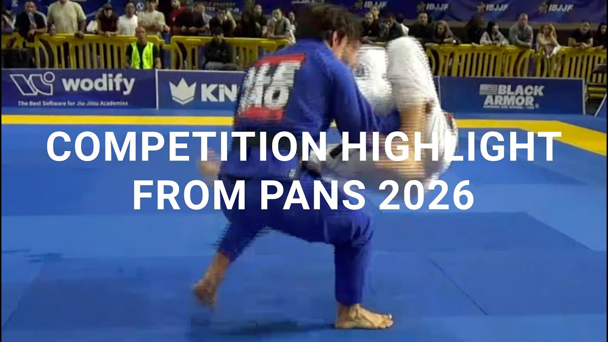 Narrating my deep half to X guard sweep at the 2026 Pans
