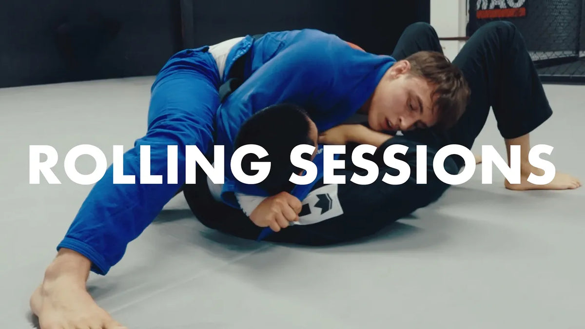 Friday rolls with two blue belts and commentary