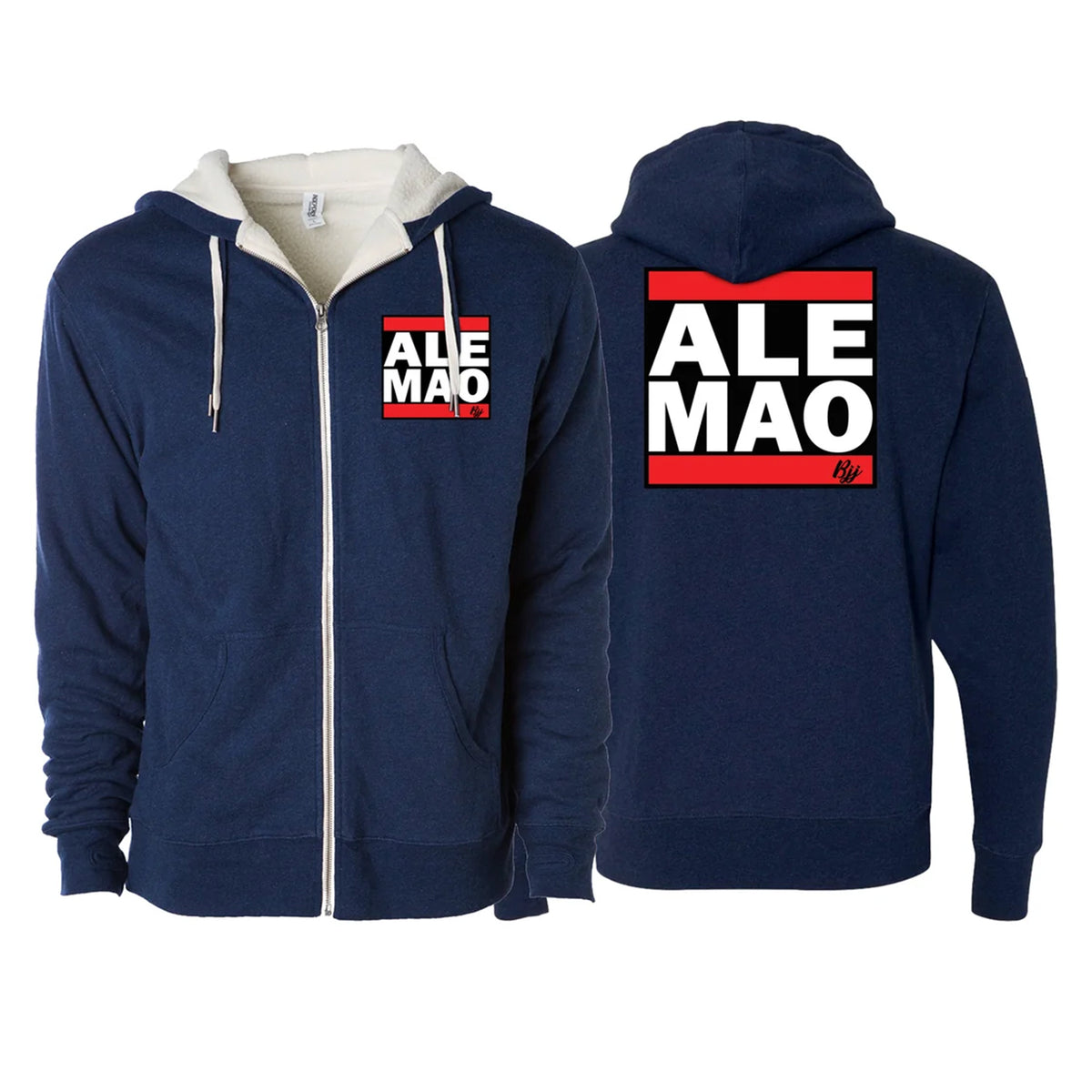 Sherpa Lined Zip Up Hoodie
