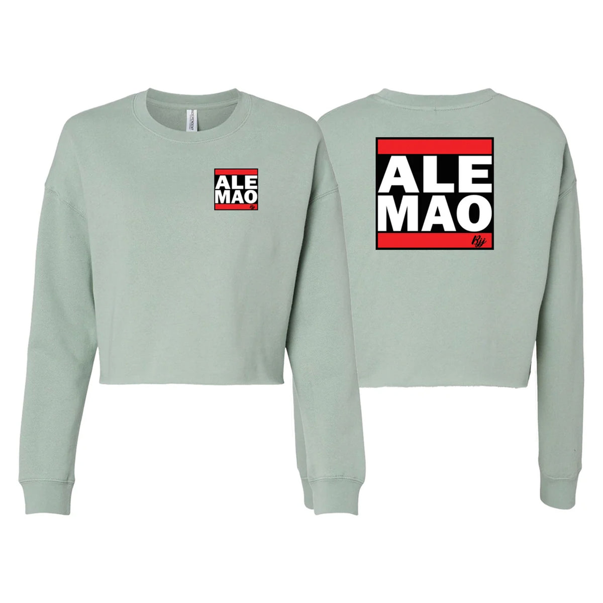 Women's Cropped Crewneck Sweatshirt