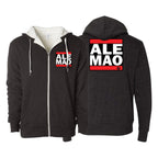 Sherpa Lined Zip Up Hoodie