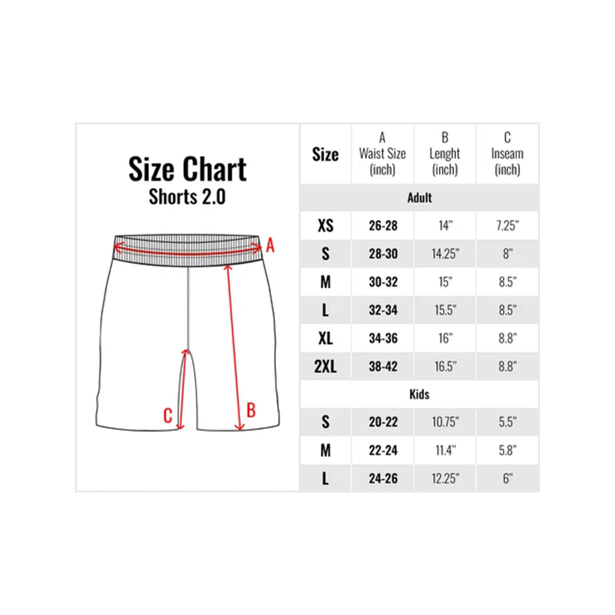 All Black Grappling Shorts 2.0