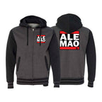 Varsity Zip Up Hoodie