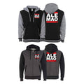 Varsity Zip Up Hoodie