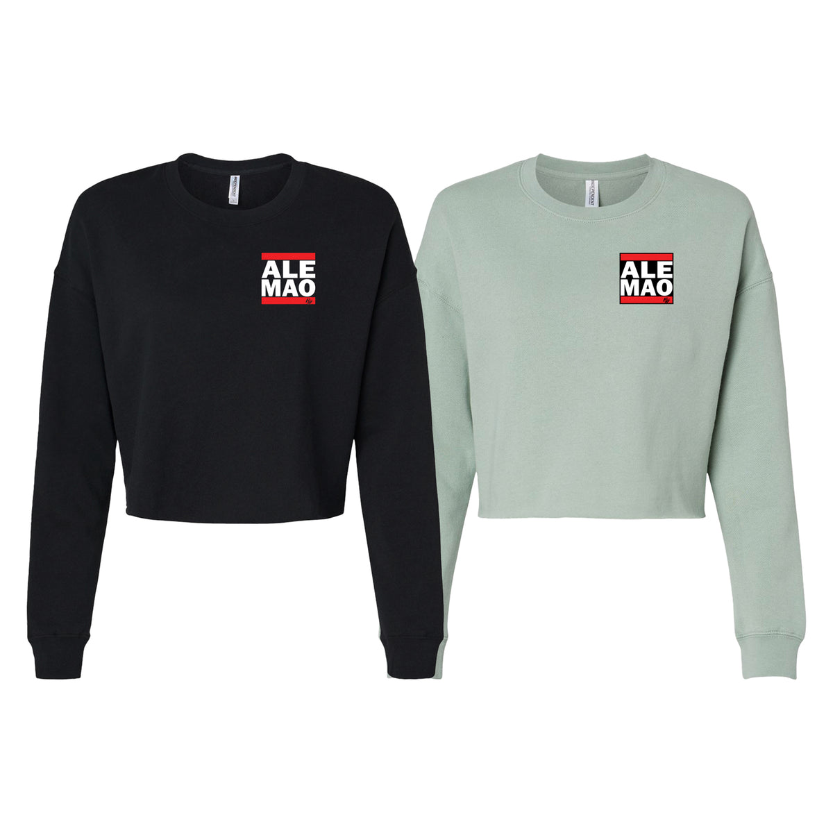 Women's Cropped Crewneck Sweatshirt