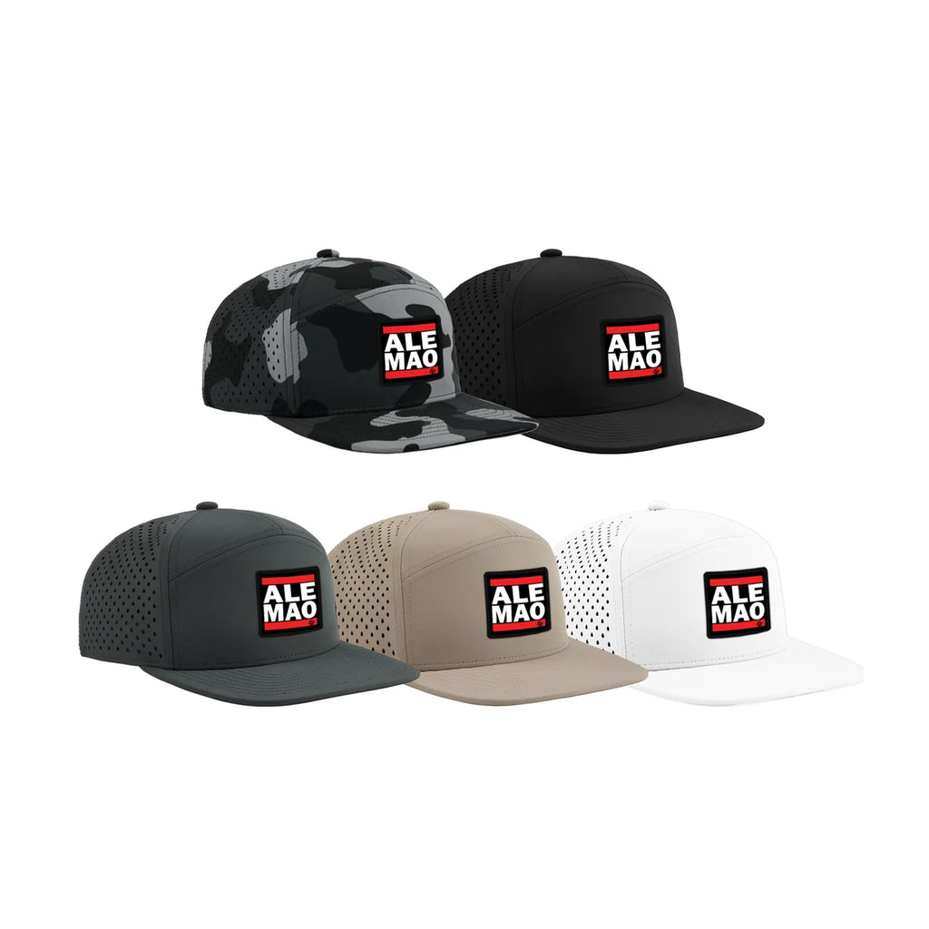 Perforated Snapback Hat