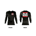 Academy Kids All Black Rash Guard Long Sleeve